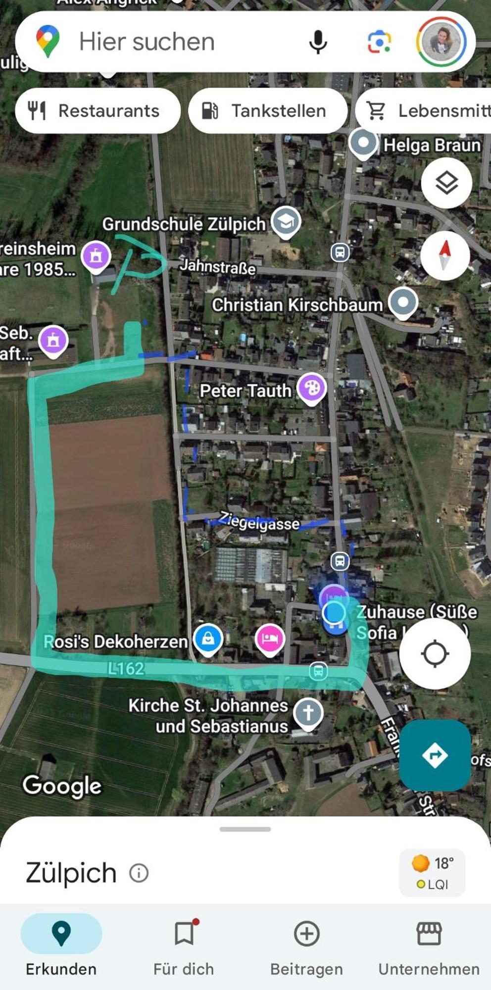 Private 1-2,5 -Zimmer-Wohnung Mit Terrasse Zulpich Eksteriør bilde